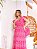 Vestido Glória Longo de Laise Bicolor Pink - Imagem 6