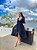Vestido Vitória  Manga 3/4 Preto - Imagem 1
