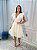 Vestido Glória Curto de Laise Areia - Imagem 1