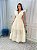 Vestido Glória Longo de Laise Areia - Imagem 7