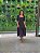 Vestido Midi Graça de Laise Preto - Imagem 1