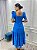 Vestido Midi Graça de Laise Azul Royal - Imagem 3