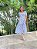 Vestido Midi Graça de Laise Bicolor Branco com Preto - Imagem 4