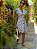 Vestido Glória Curto de Laise Bicolor Branco com preto - Imagem 4