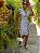 Vestido Glória Curto de Laise Bicolor Branco com preto - Imagem 6
