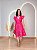 Vestido Glória Curto de Renda Pink - Imagem 1