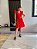 Vestido Glória  Curto de Renda Vermelho - Imagem 5