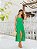 OPORTUNIDADE - Vestido Midi de Laise Bicolor Luz Verde - Imagem 1
