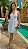 Vestido Camila Curto de Laise Bicolor Branco - Imagem 3