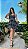 Vestido Camila Curto de Laise Bicolor Preto - Imagem 1
