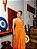 Vestido Camila de Laise Bicolor Laranja - Imagem 6
