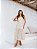 OPORTUNIDADE - Vestido Midi de Linho Bordado Luz Off White - Imagem 3