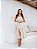 OPORTUNIDADE - Vestido Midi de Linho Bordado Luz Off White - Imagem 1