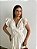 Vestido Glória Longo de Linho Cru - Imagem 4