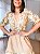 Vestido Madalena de Linho com Renda Cappuccino - Imagem 3