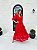 Vestido Madalena de Linho com Renda Vermelho - Imagem 3