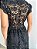 Vestido Glória Longo de Renda Preta - Imagem 5