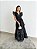 Vestido Glória Longo de Renda Preta - Imagem 6