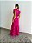 Vestido Glória Longo de Renda Pink - Imagem 3