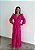 Vestido Glória Longo de Renda Manga bufante Pink - Imagem 11