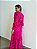 Vestido Glória Longo de Renda Manga bufante Pink - Imagem 8