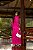 Vestido Glória Longo de Renda Manga bufante Pink - Imagem 3