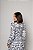 Vestido Luzia linho Bicolor Branco com Azul Marinho - Imagem 7