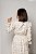 Vestido Luzia linho Bicolor Branco com Bege - Imagem 4