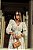 Vestido Luzia linho Bicolor Branco com Bege - Imagem 9