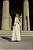 Vestido Luzia linho Bicolor Branco com Bege - Imagem 6