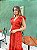 Vestido Pérola Longo de Laise Terracota - Imagem 2