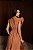Vestido Glória Longo de Linho Salmão - Imagem 2