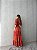 Vestido Madalena de Linho com Laise Terracota - Imagem 2