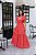 Vestido Pérola Longo de Laise Coral - Imagem 1