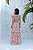 Vestido Glória Longo de Renda Peach - Imagem 2