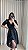 Vestido Vitória  Manga 3/4 Renda Preta - Imagem 4
