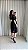 Vestido Vitória  Manga 3/4 Renda Preta - Imagem 3
