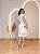 Vestido Glória Curto de Renda Branco - Imagem 3