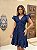 Vestido Glória Curto de Renda Azul Marinho - Imagem 3