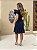 Vestido Glória Curto de Renda Azul Marinho - Imagem 6