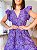 Vestido Glória Curto de Renda Roxo - Imagem 7