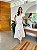Vestido Glória Longo de Algodão Bordado Branco - Imagem 3