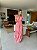 Vestido Glória Longo de Algodão Bordado Rosa Bloom - Imagem 5