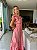 Vestido Glória Longo de Algodão Bordado Rosa Bloom - Imagem 6