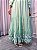 Vestido Glória Longo de Algodão Bordado Verde Oliva - Imagem 2