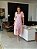 Vestido Midi Graça de Renda Rosa com Branco - Imagem 6