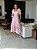 Vestido Midi Graça de Renda Rosa com Branco - Imagem 7