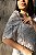 Vestido Midi Graça de Renda Nude com Branco - Imagem 2