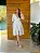 Vestido Vitória  Manga 3/4 Algodão Bordado em Cordonê Branco - Imagem 1