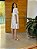Vestido Vitória  Manga 3/4 Algodão Bordado em Cordonê Branco - Imagem 3